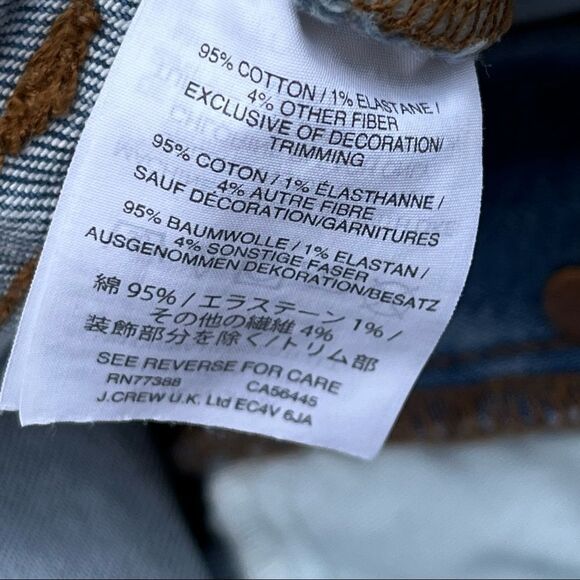 Madewell High Rise Button Fly Cut Off Denim Shorts 27 - Picture 7 of 7